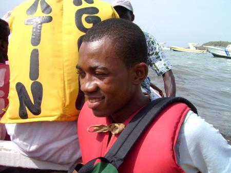 En pirogue