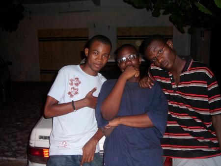 Trésor, serge et cédrick